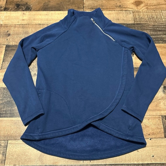 Athleta Cozy Karma Asym Pullover - Picture 4 of 5